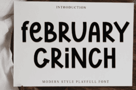 February Grinch Font