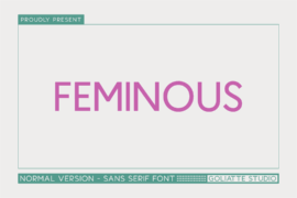 Feminous Font