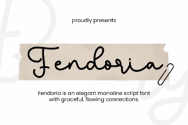 Fendoria Free Font