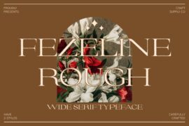 Fezeline Rough Demo Font