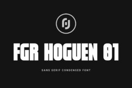 FGR HOGUEN 01 DEMO Font