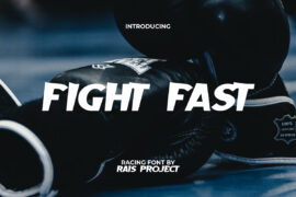 FightFastDemo Font