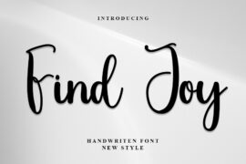 Find Joy Font