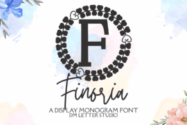 Finoria Monogram Font
