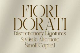 Fiori Dorati Font