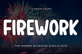 Firework Font