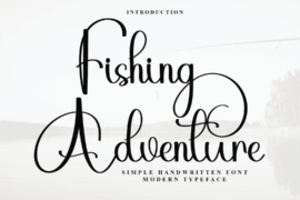 Fishing Adventure Font