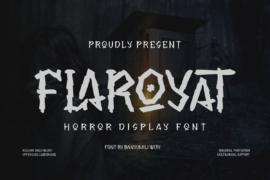 FLAROYAT Trial Font
