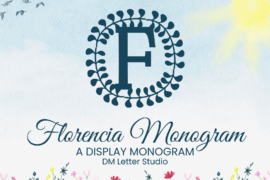 Florencia Monogram Font