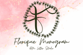 Florique Monogram Font