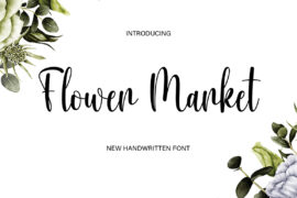 Flower Market Font