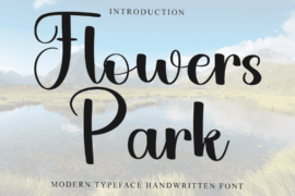 Flowers Park Font