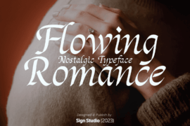 Flowing Romance Font