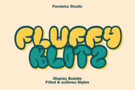 Fluffy Blitz DEMO Font