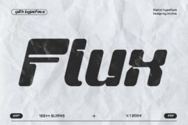 FluxDemo Font