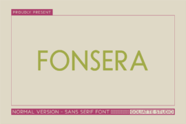 Fonsera Font
