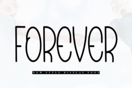 FOREVER Font