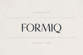 Formiq Font
