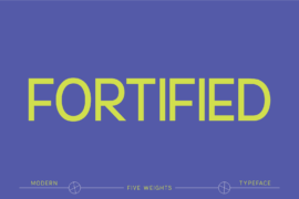 Fortified Font Family