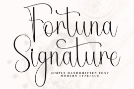 Fortuna Signature Font