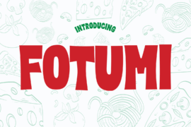 FOTUMI Font