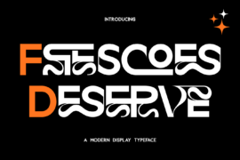 Frescoes Deserve Demo Font