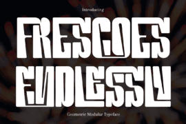 Frescoes Endlessly Demo Font