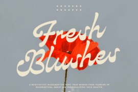 Fresh Blushes Font Family