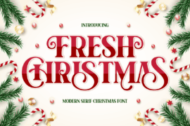 Fresh Christmas Font