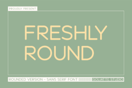 Freshly Round Font