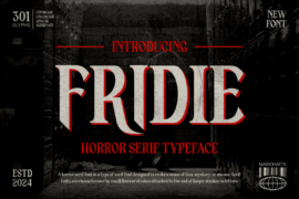 FRIDIE Font