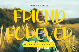 FRIEND FOREVER Font