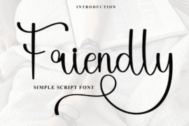 Friendly Reminder Font