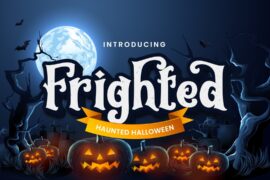 Frighted Font