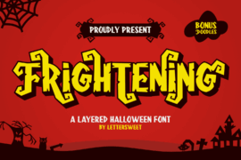 Frightening FREE Font