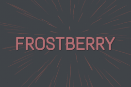 Frostberry Font