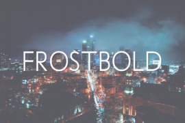 Frostbold Font