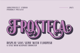 Frosteca Demo Font