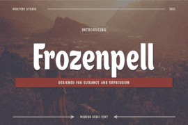 Frozenpell Font
