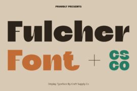Fulcher Demo Font