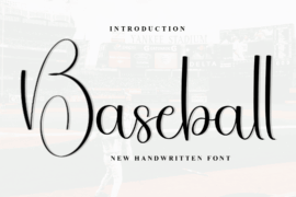 Fun Baseball Font