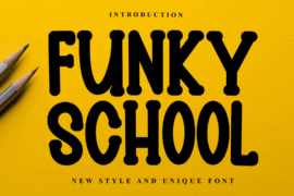 Funky School Font