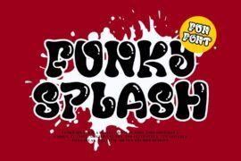 Funky Splash Font