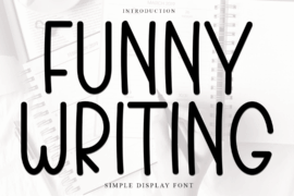 Funny Writing Font