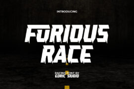 FuriousRaceDemo Font