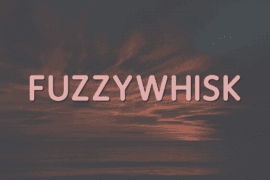 Fuzzywhisk Font