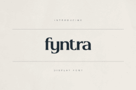 Fyntra Demo Font