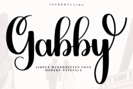 Gabby Font