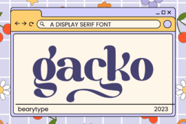 Gacko Font