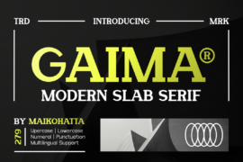 GAIMA Font
